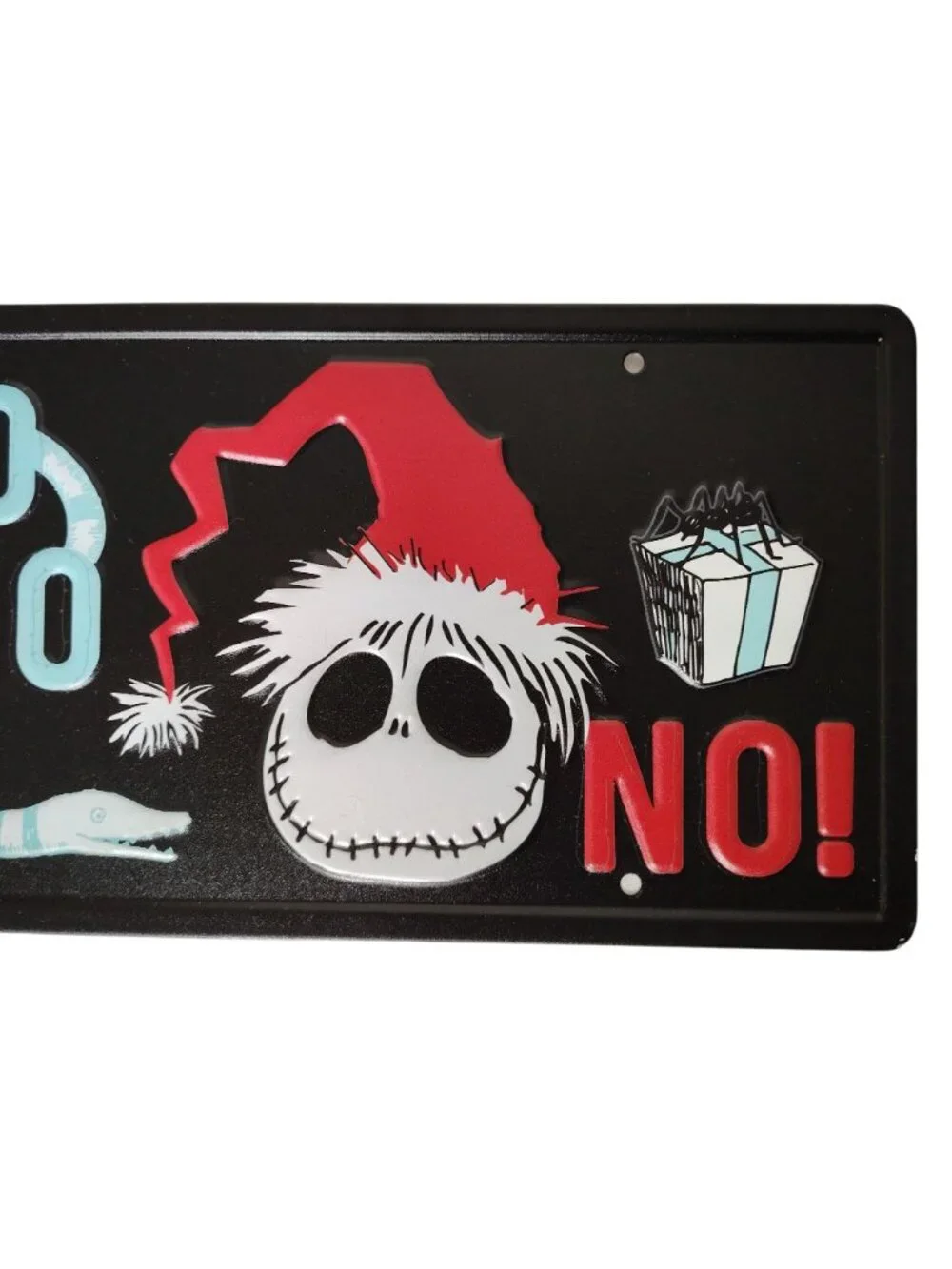 Disney Nightmare Before Christmas 12 x 6 Metal Hanging Sign Jack Skellington